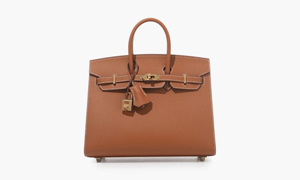 Hermes Birkin 25' Sellier GHW Epsom Leather Bag Gold | The Sortage