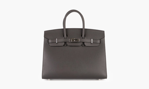 Hermes Birkin 25' PHW Madame Leather Bag Graphite | The Sortage