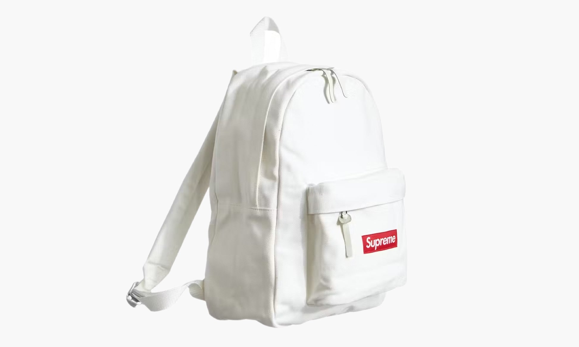 Supreme Canvas Backpack White | The Sortage