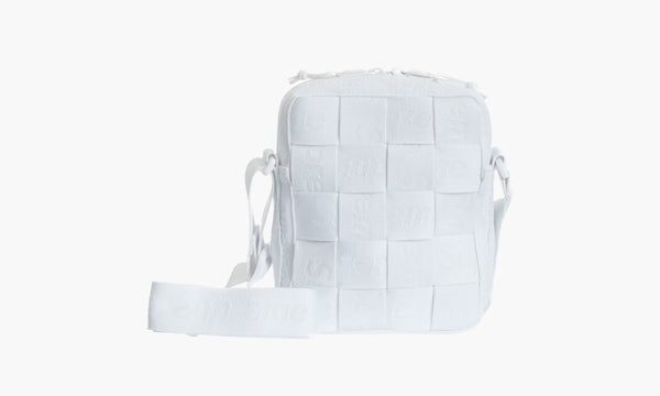 Supreme Woven Shoulder Bag White | The Sortage