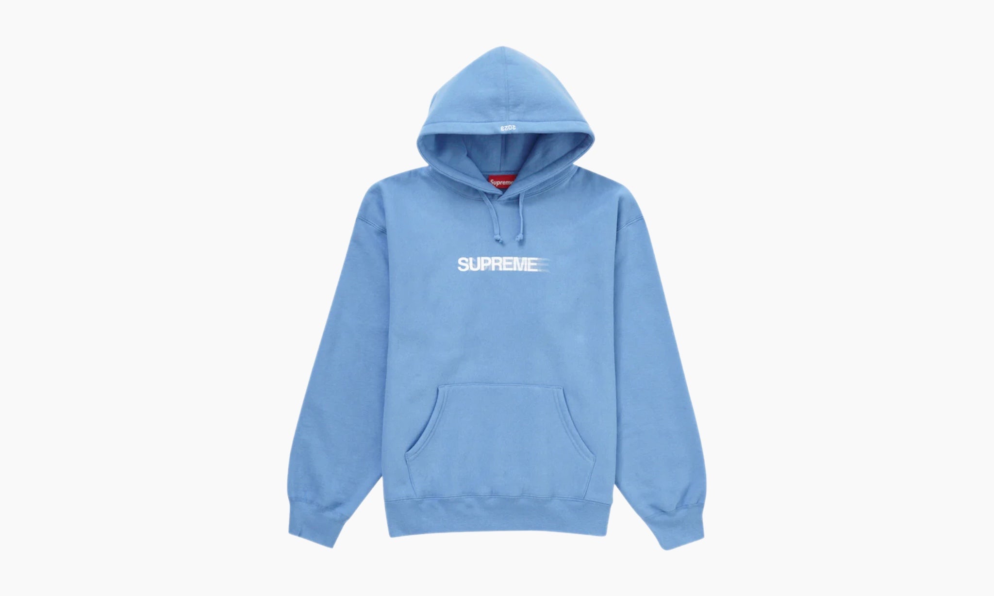 Blue hotsell supreme sweatshirt