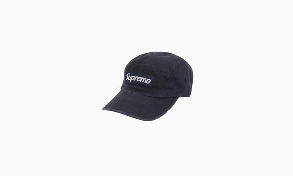 Supreme Washed Chino Twill Camp Cap Navy - SS23 | The Sortage
