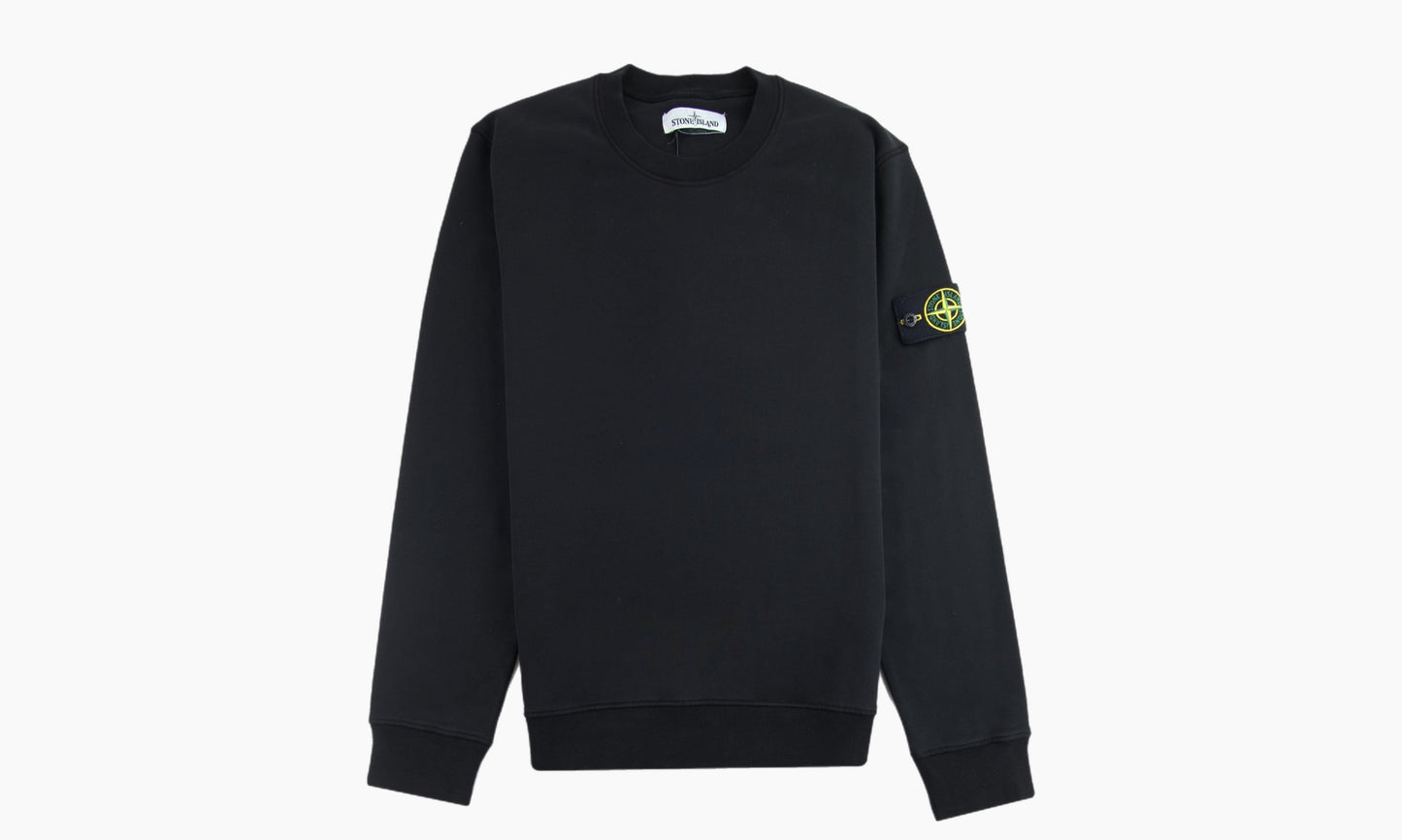 Stone Island Crewneck Sweatshirt Black | The Sortage