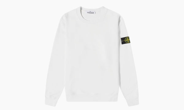 Stone Island Sweatshirt Classic Fleece Crew Neck White | The Sortage