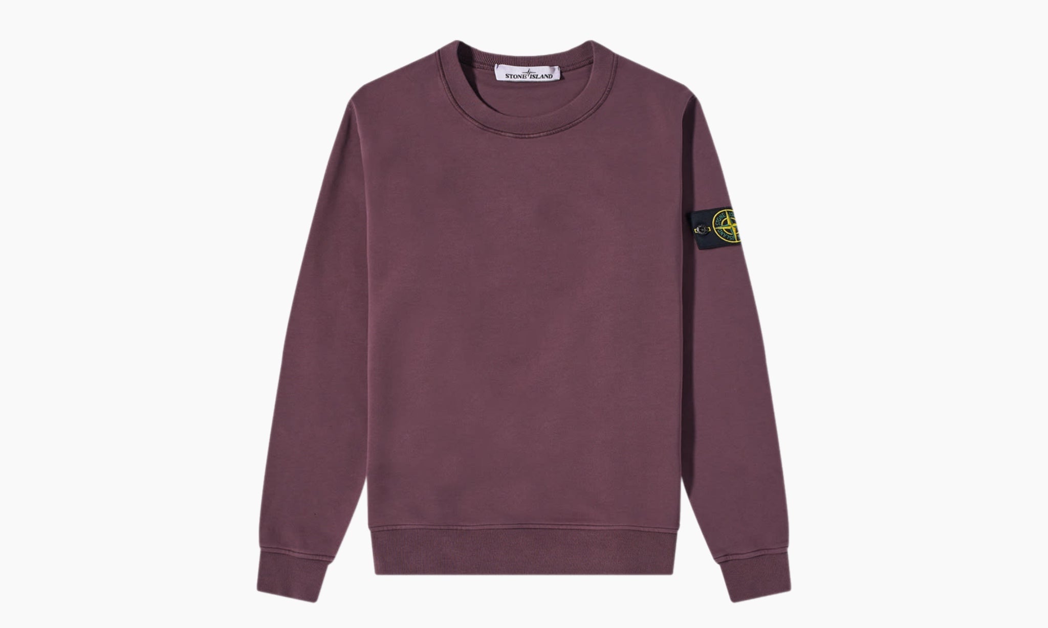 Burgundy crew shop neck sweatshirt