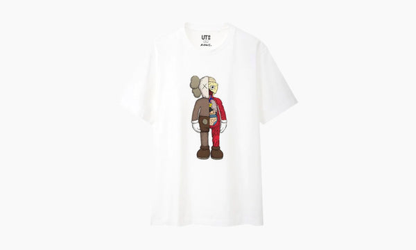 KAWS x Uniqlo Flayed Tee White | The Sortage