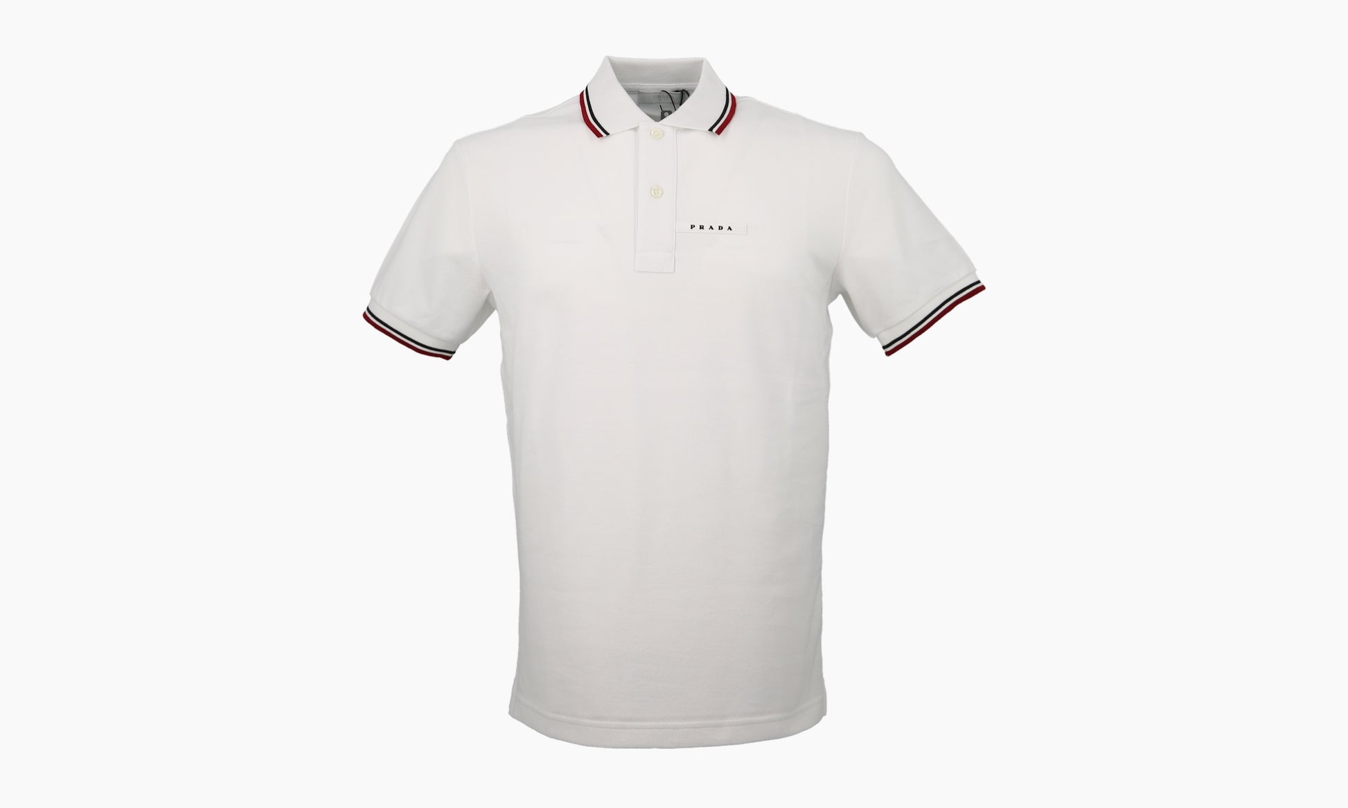 Prada Polo Short Sleeve White