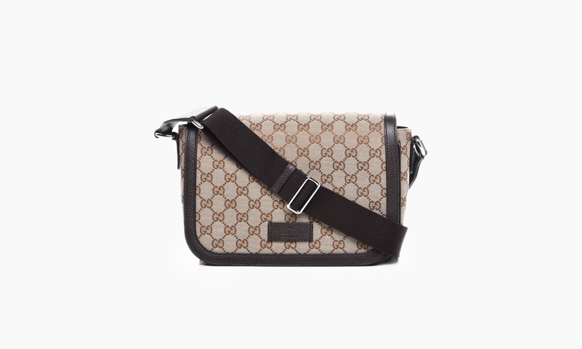 Gucci Messenger Crossbody Guccissima GG Adjustable Strap Brown Beige | The  Sortage