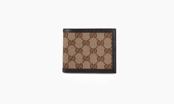Gucci GG Canvas Leather Bifold Wallet | The Sortage