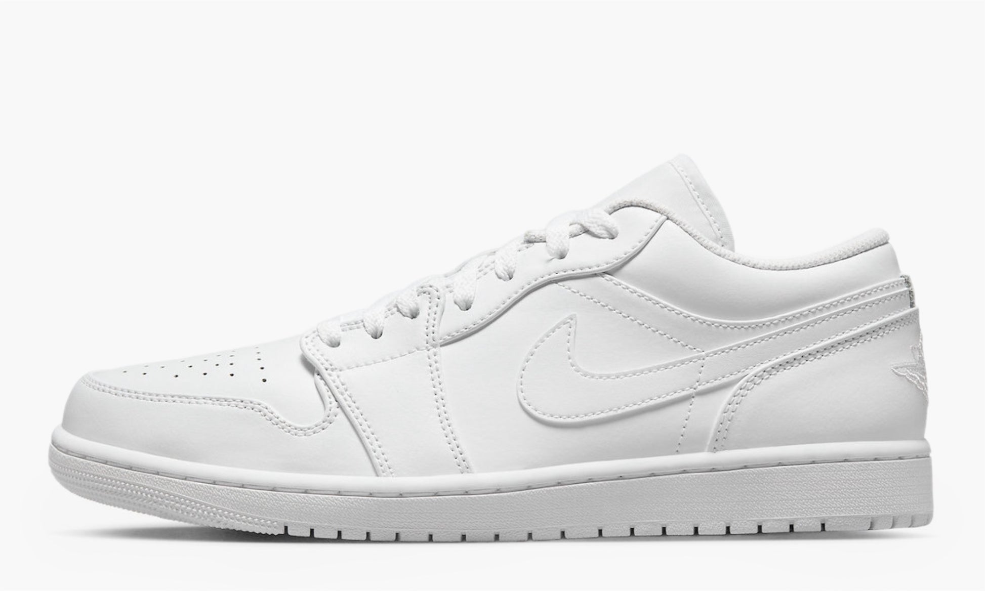 Air Jordan 1 Low Triple White 2022 - 553558 136 | The Sortage