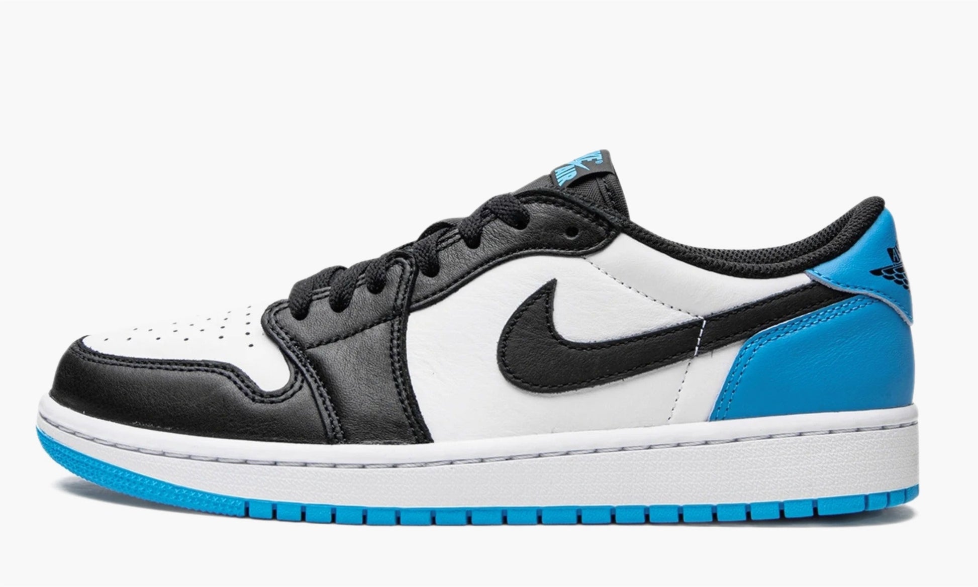 Air Jordan 1 Low WMNS Black Dark Powder Blue - CZ0775 104 | The Sortage