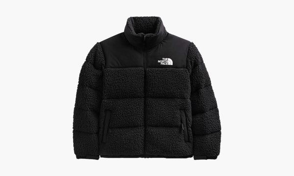 The North Face Sherpa Fleece Nuptse Jacket Black | The Sortage