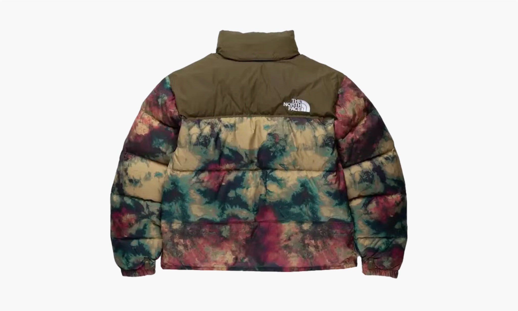 The North Face Womens Printed 1996 Retro Nuptse Jacket Antelope