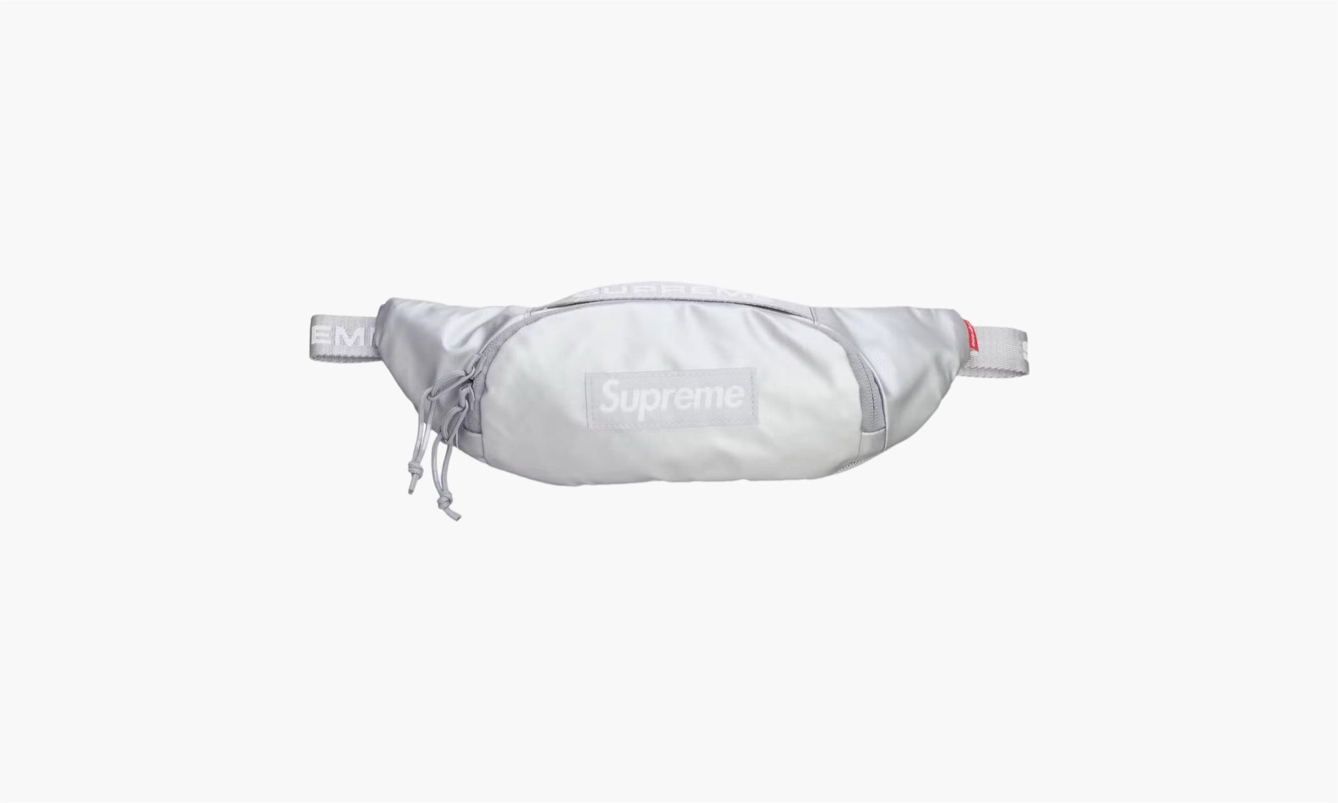 Supreme Small Waist Bag FW22 Silver | The Sortage