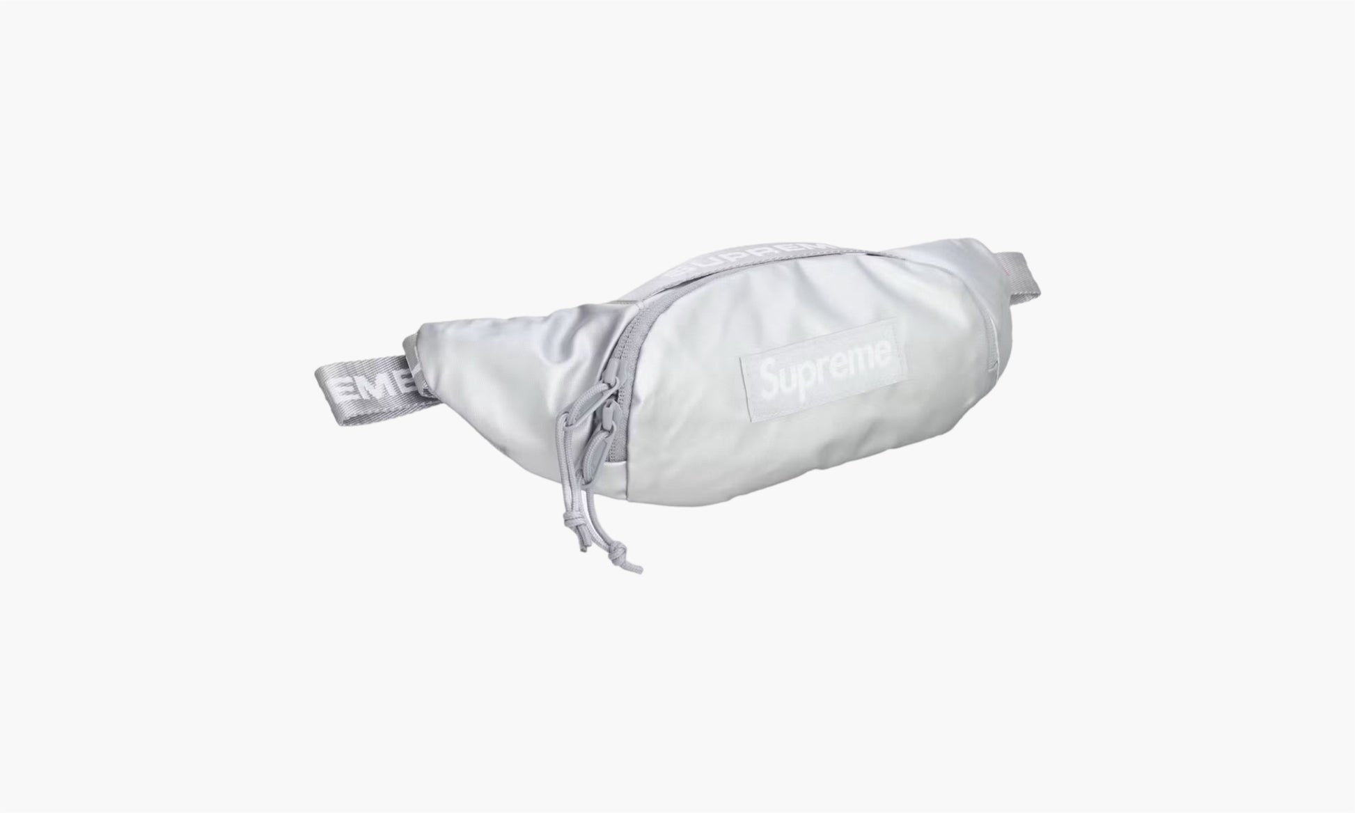 Supreme Small Waist Bag FW22 Silver | The Sortage