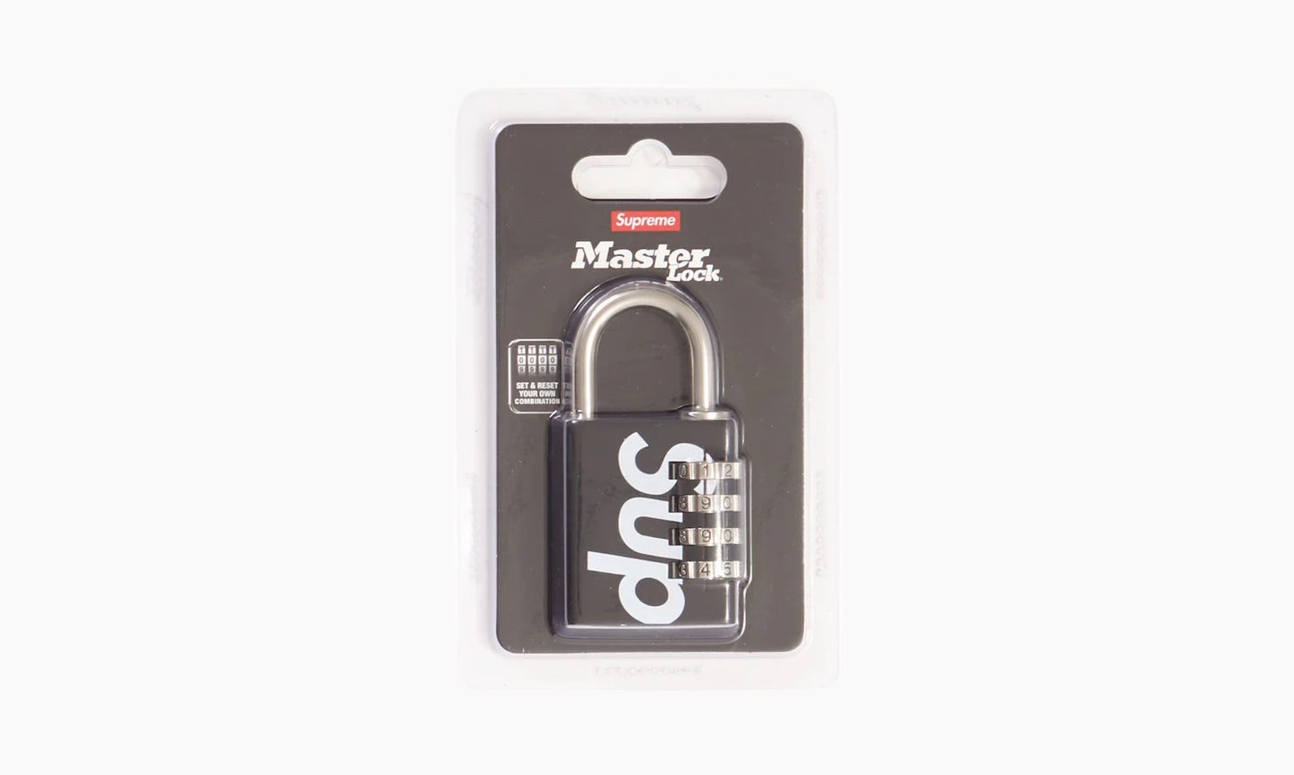 Supreme Masterlock Numeric Lock Black | The Sortage