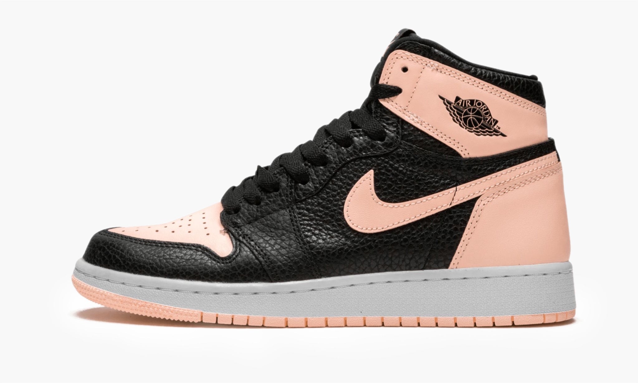 Air Jordan 1 Retro High GS Black Crimson Tint