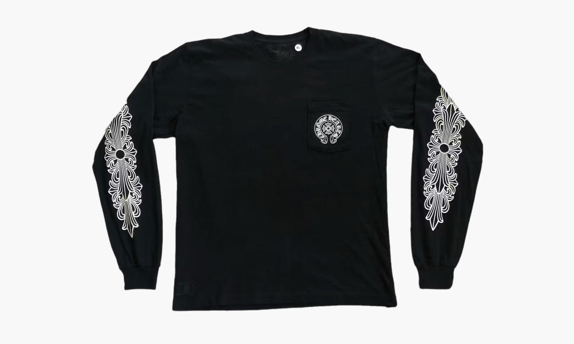 Chrome Hearts Horse Shoe L/S T-shirt Black | The Sortage