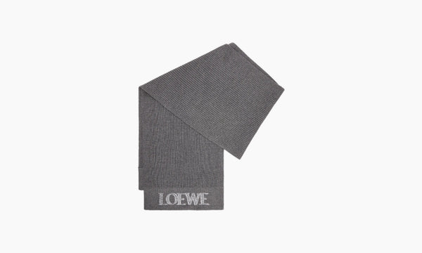 Scarf In Wool "Grey"