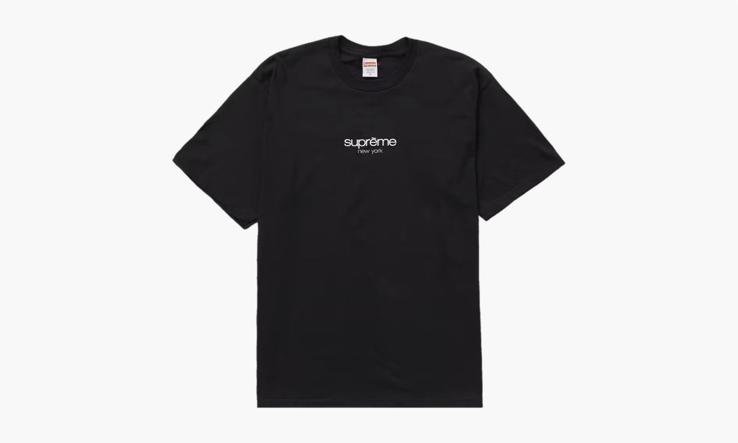 Supreme Classic Logo Tee Black - SS22 | The Sortage