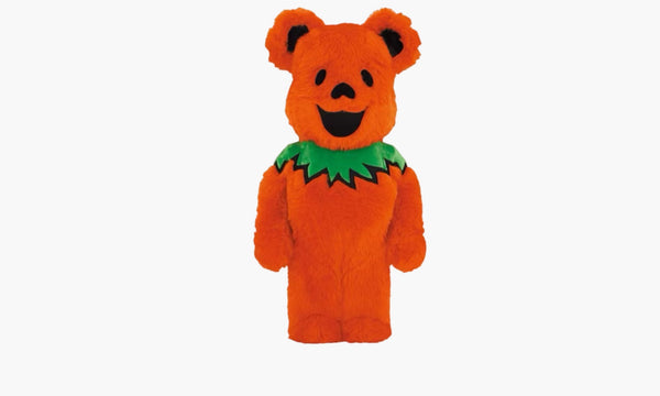 Bearbrick x Grateful Dead Dancing Bear Costume Orange Ver. 1000%| The Sortage 