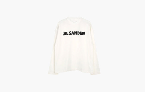 JIL SANDER Logo Long-Sleeve T-Shirt White | Sortage