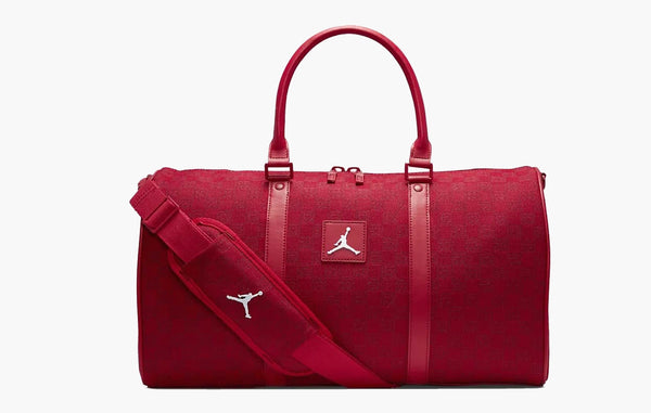 Jordan Monogram Duffle Bag Red | The Sortage