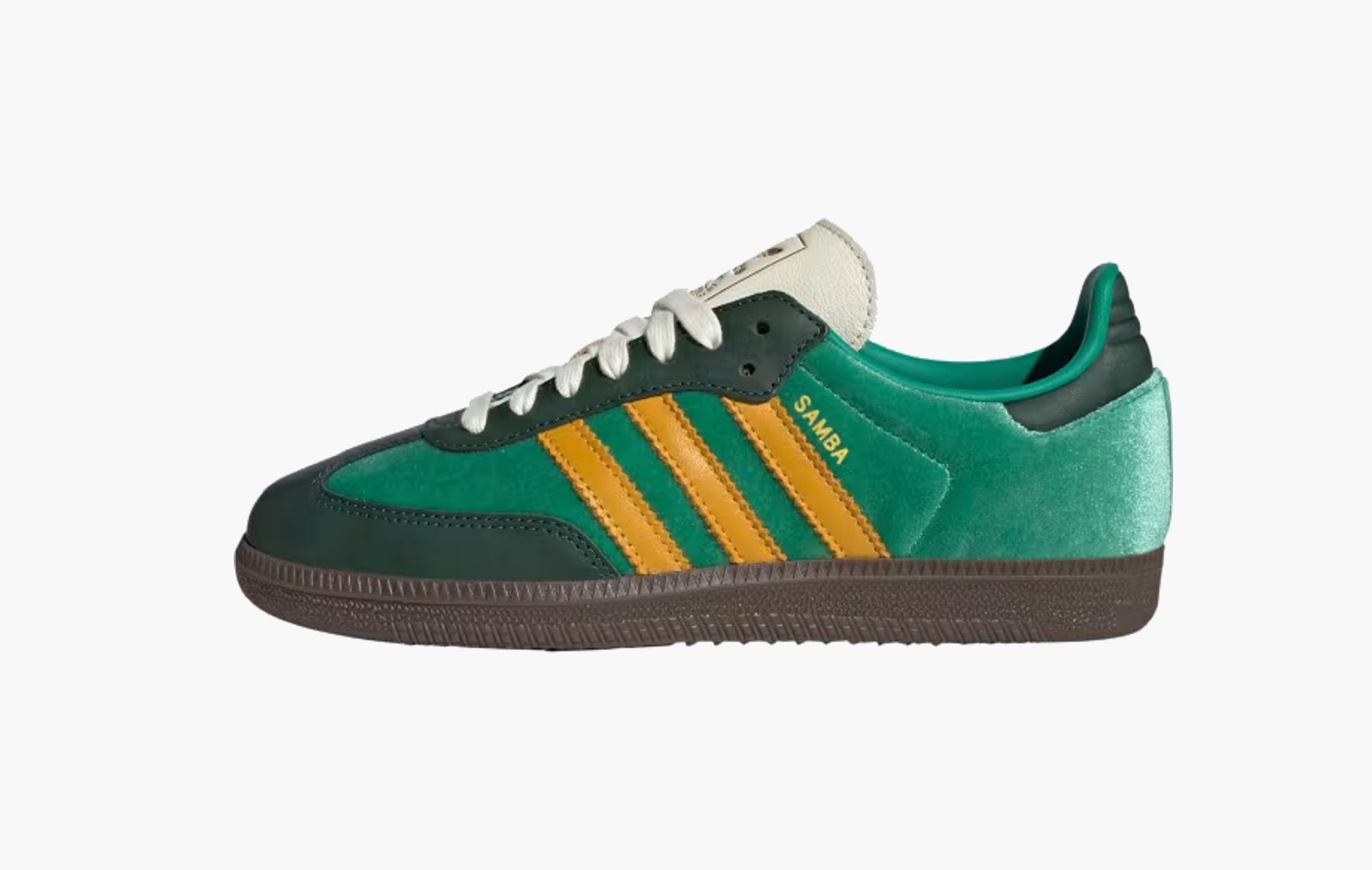 Adidas Samba OG WMNS Court Green Preloved Yellow - JI2681 | The Sortage