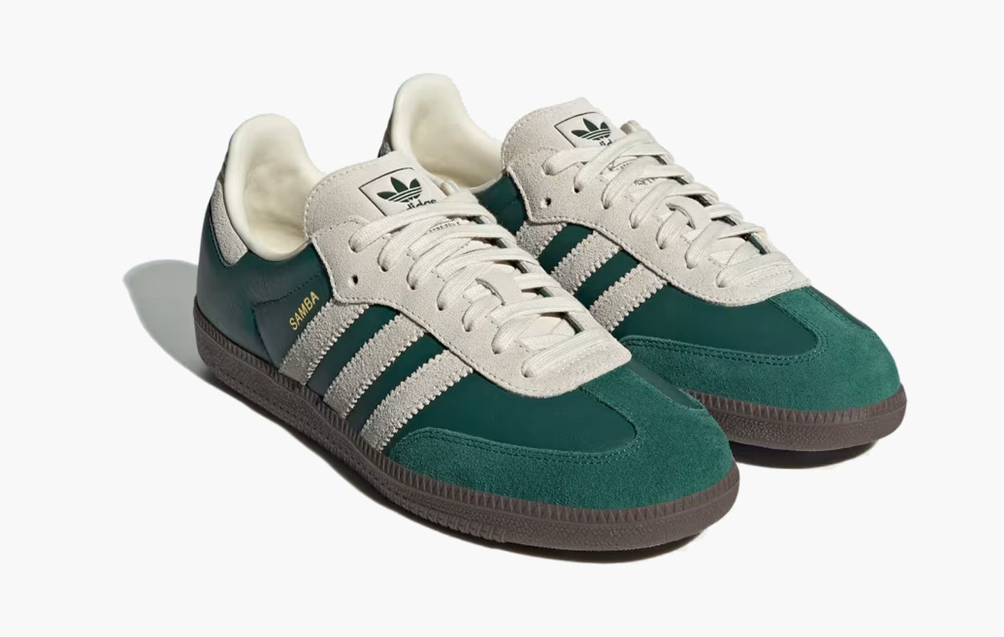 Adidas Samba OG Collegiate Green Cream White - JI3215 | The Sortage