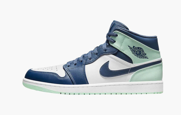 Air Jordan 1 Mid Blue Mint - 554724 413 | The Sortage