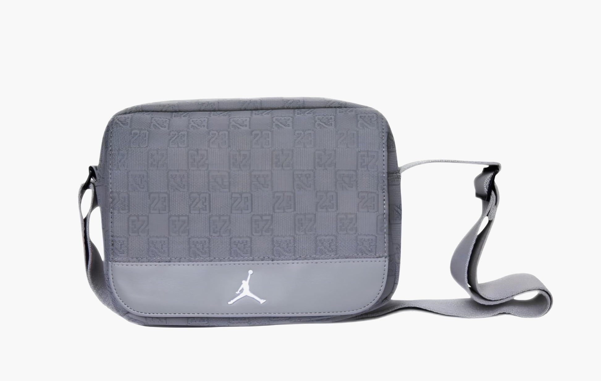 Jordan Monogram Crossbody Bag Grey | The Sortage