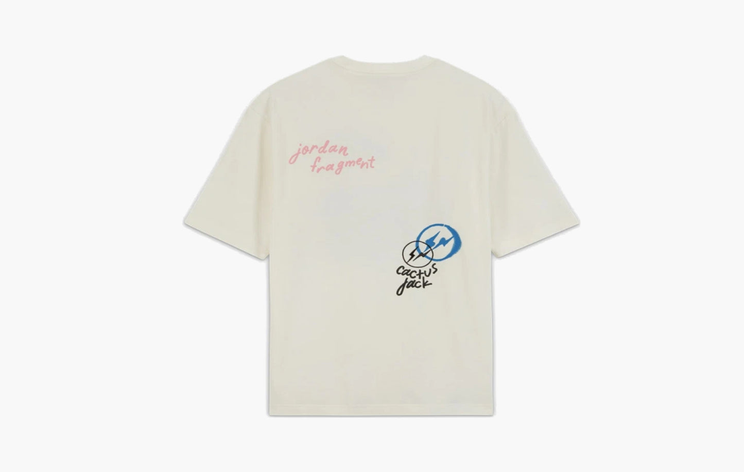 Jordan x Travis Scott x Fragment T-Shirt Sail | Sortage