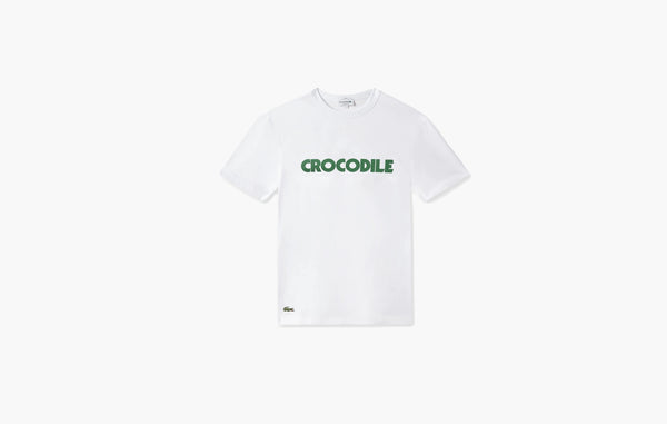 Lacoste Effect Sligan T-shirt White Green | Sortage.