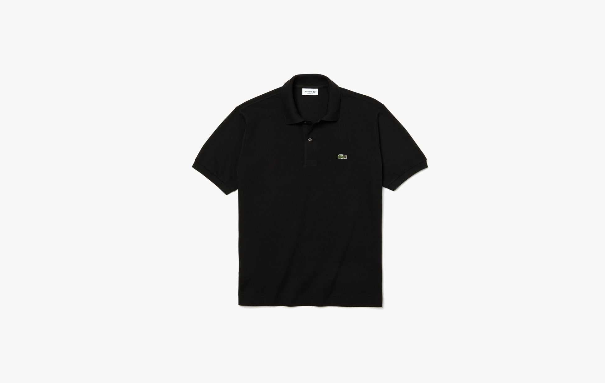 Lacoste L.12.12 Classic Fit Polo Black | Sortage.