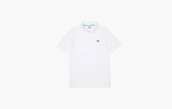 Lacoste L!VE Unisex Relaxed Fit Beyaz Polo White | Sortage.