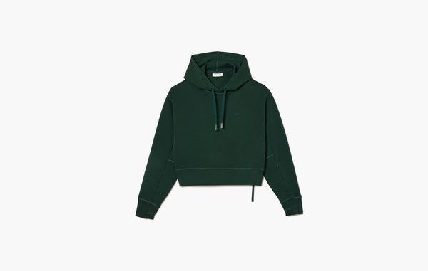 Lacoste Loose Fit Classic Hoodie Green | Sortage.