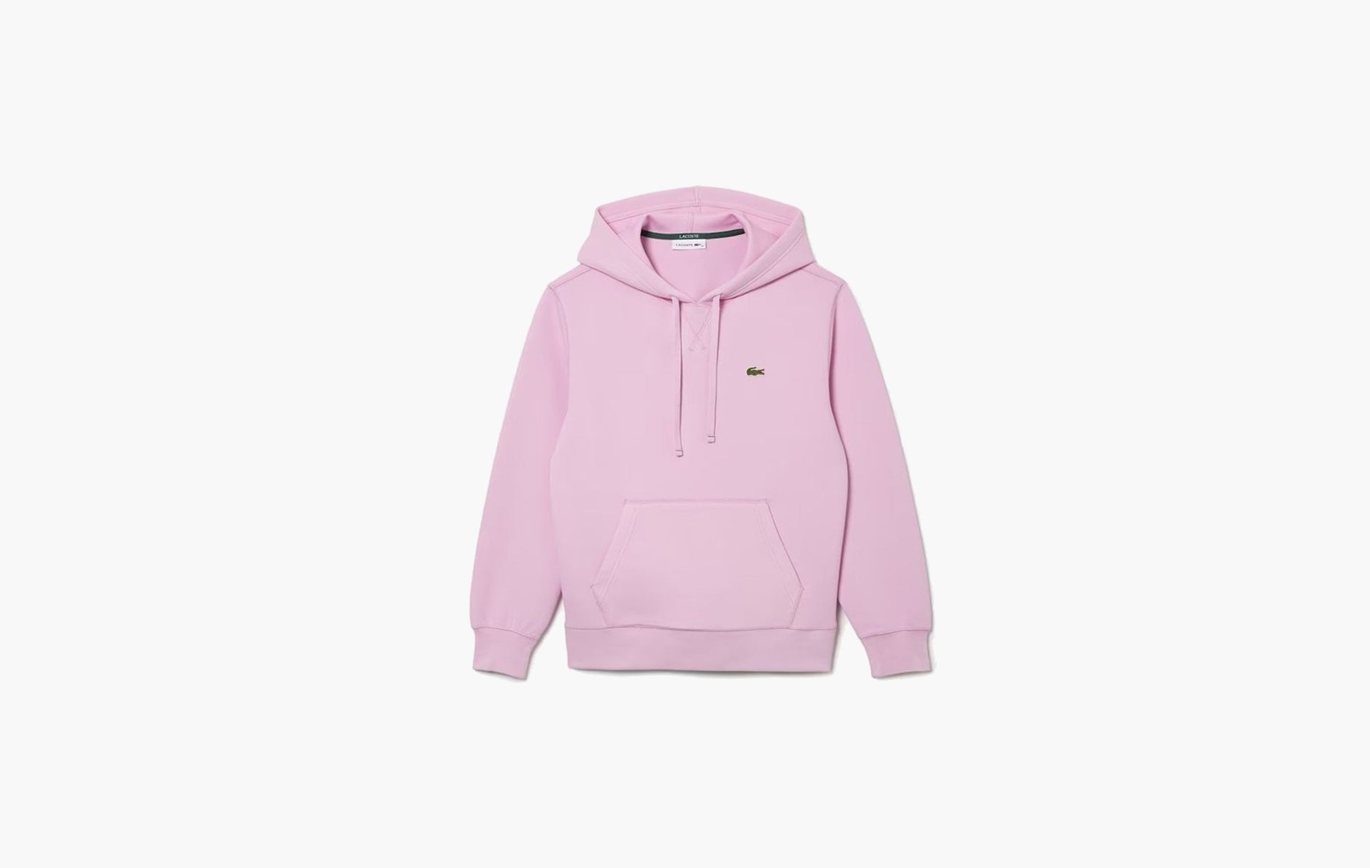 Lacoste Loose Fit Hoodie Pink | Sortage.