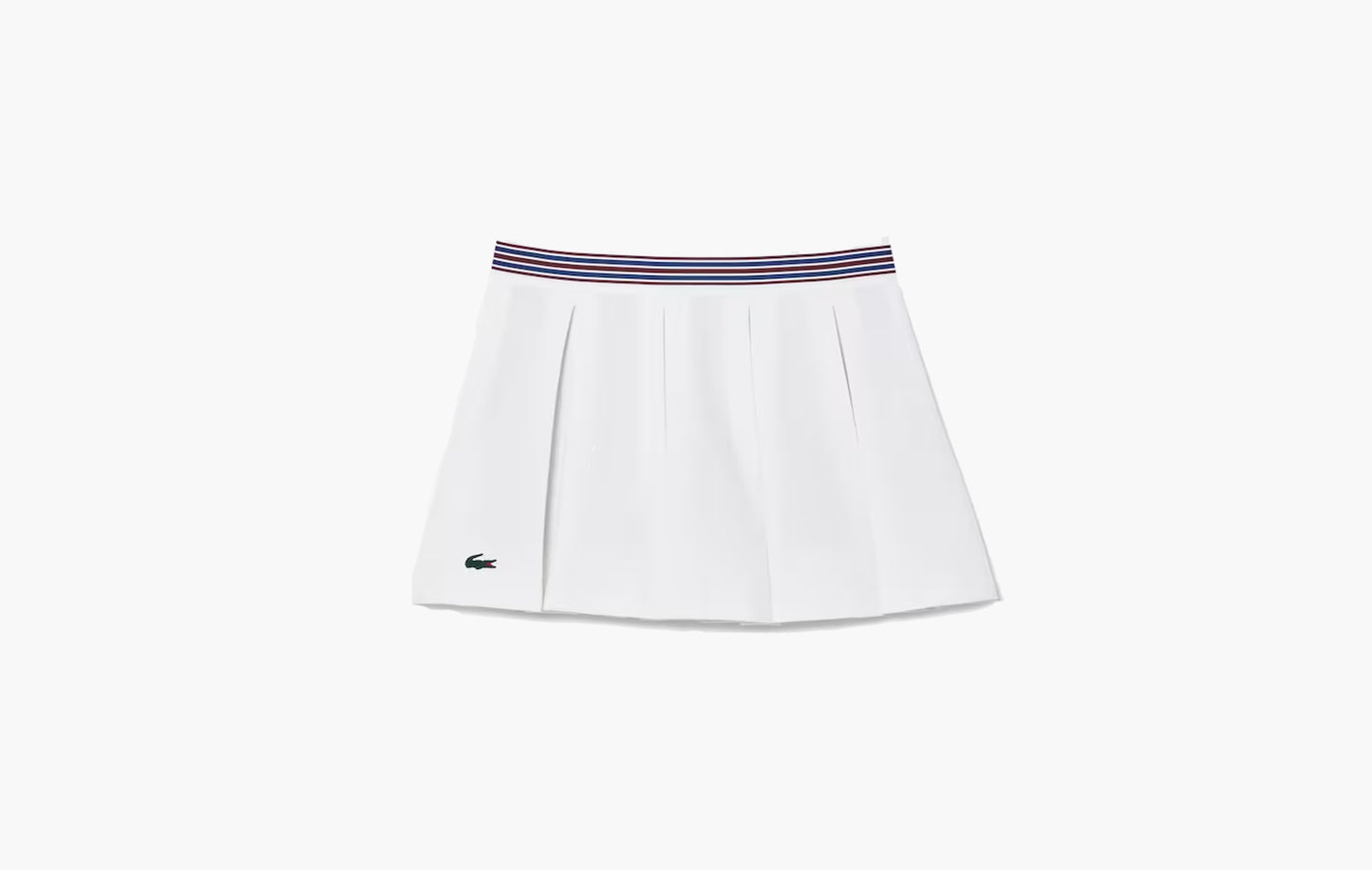 Lacoste Pique Sport Skirt White | Sortage.