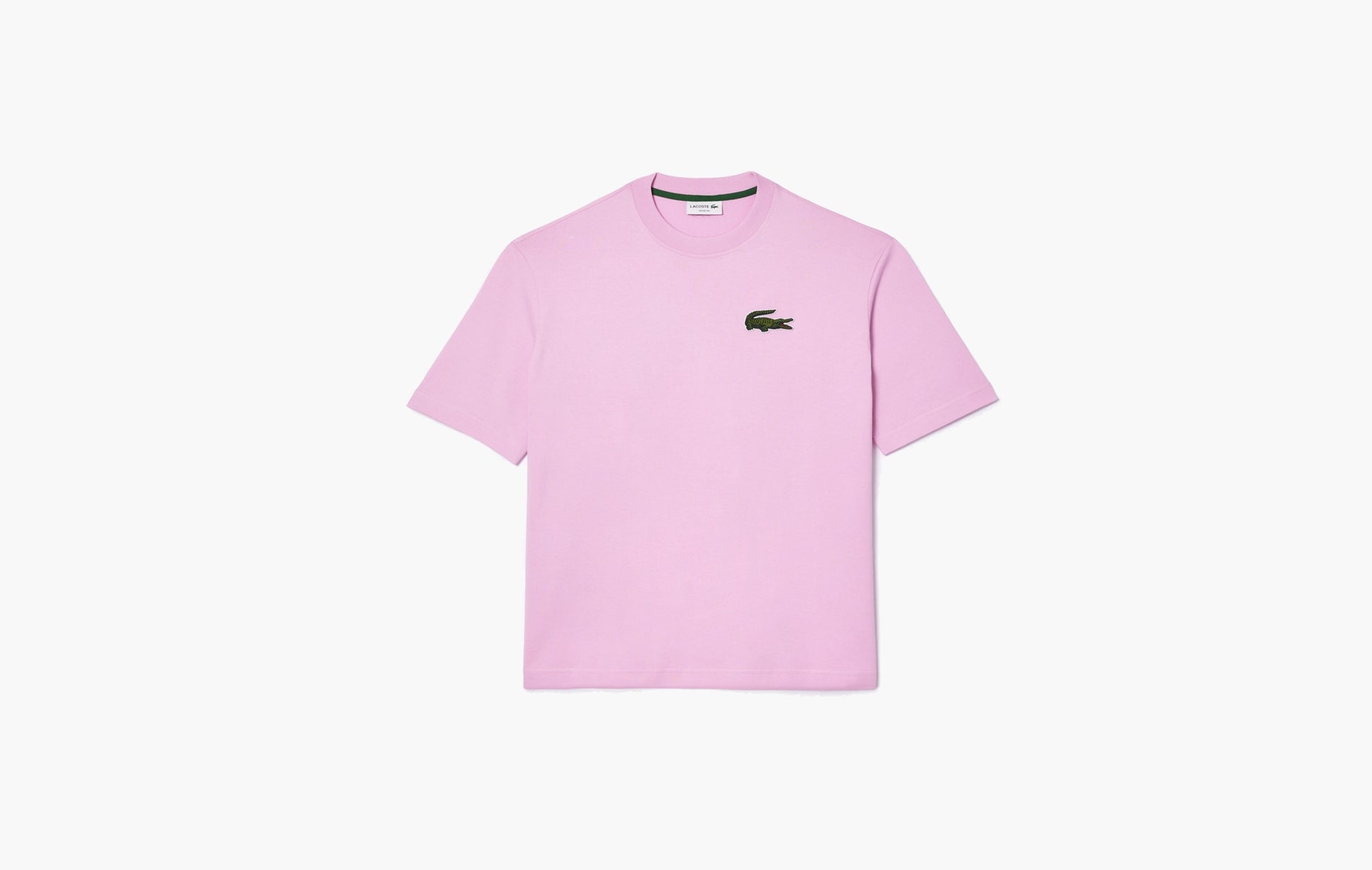 Lacoste Round Neck T-Shirt Pink | Sortage.