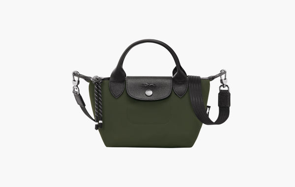 Longchamp Le Pliage Green Recycled Canvas Energy XS Handbag Khaki | Sortage 