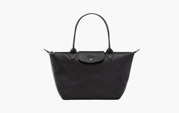 Longchamp Le Pliage Leather Xtra M Tote Bag Black | Sortage