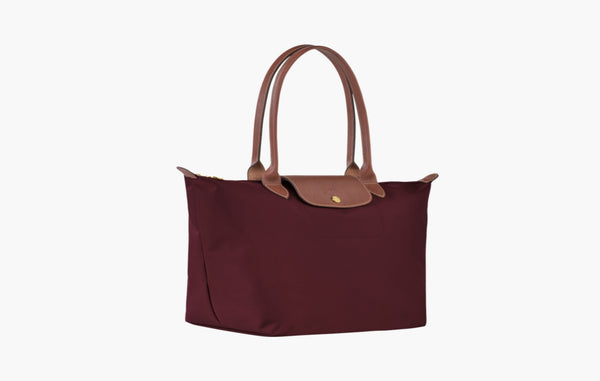 Longchamp Le Pliage Original Recycled Canvas L Tote Bag  Burgundy | Sortage 