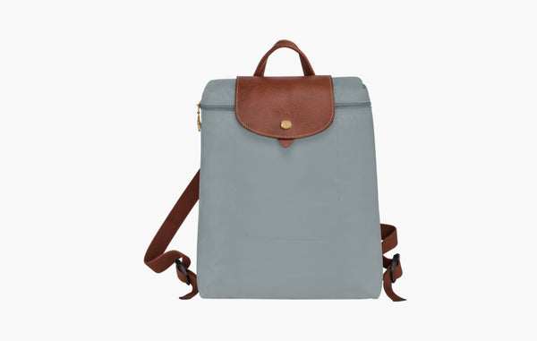 Longchamp Le Pliage Original Recycled Canvas M Backpack Steel | Sortage 