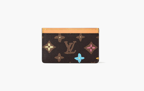 By Tyler, The Creator Card Holder "Monogram Chocolate Craggy"