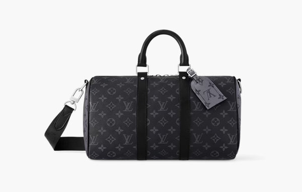 Louis Vuitton Keepall Bandouliere 35 Monogram Leather Bag Eclipse | The Sortage