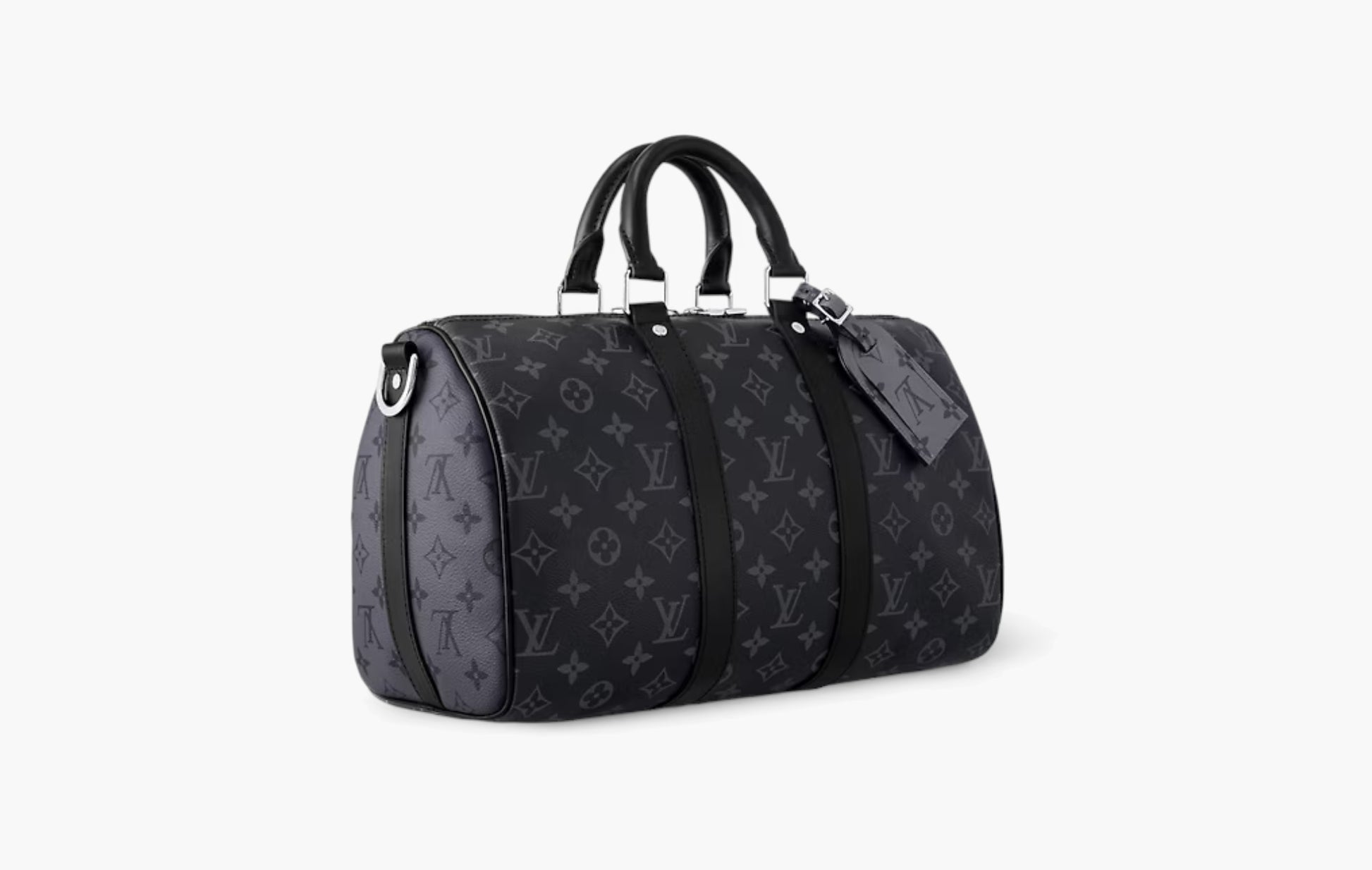 Louis Vuitton Keepall Bandouliere 35 Monogram Leather Bag Eclipse | The Sortage