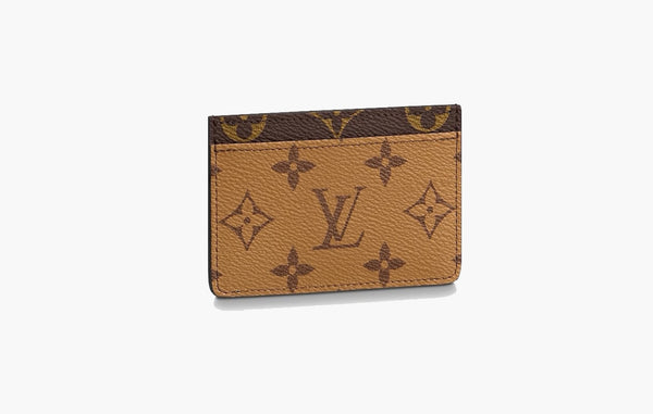 Louis Vuitton Monogram Reverse Canvas Card Holder Brown | Sortage