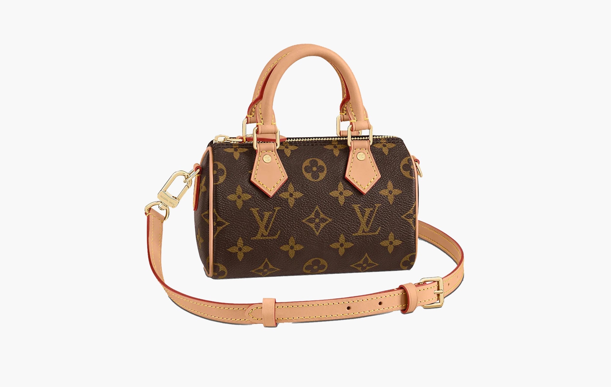 Louis Vuitton Nano Speedy Monogram Canvas Brown | The Sortage