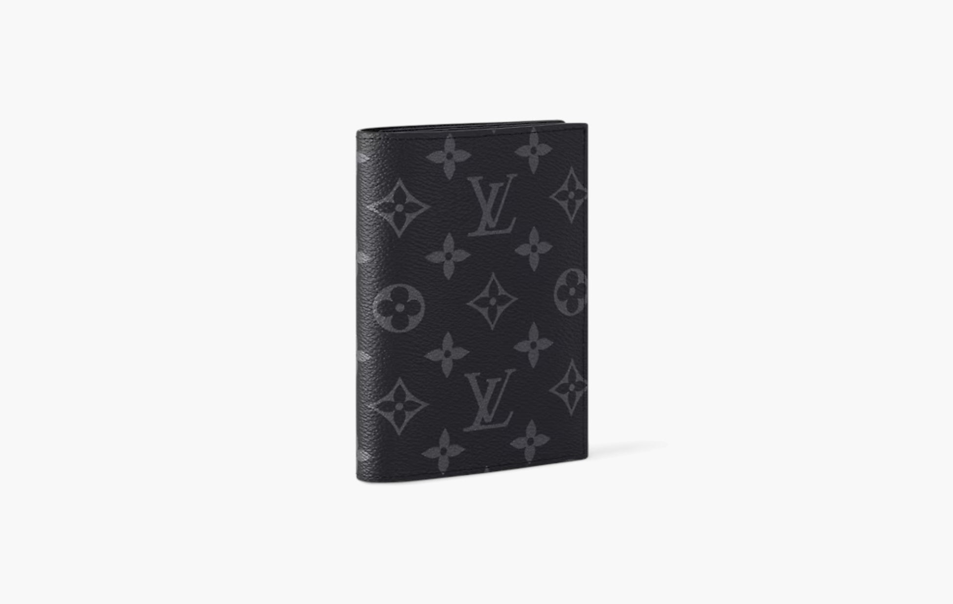 Louis Vuitton Passport Cover Monogram Case Eclipse | The Sortage