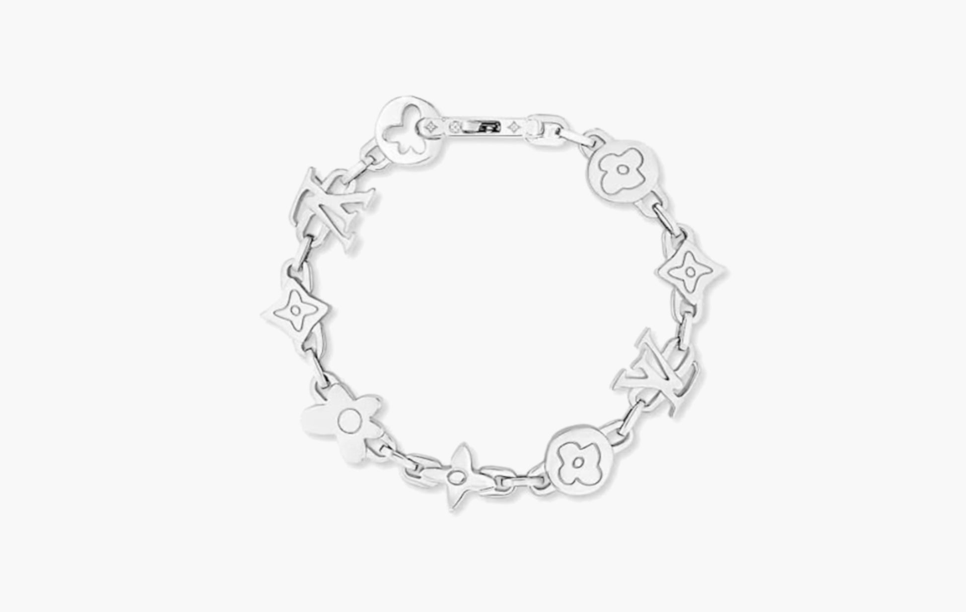 Louis Vuitton by Tyler, the Creator Monogram Craggy Bracelet Silver-color | The Sortage